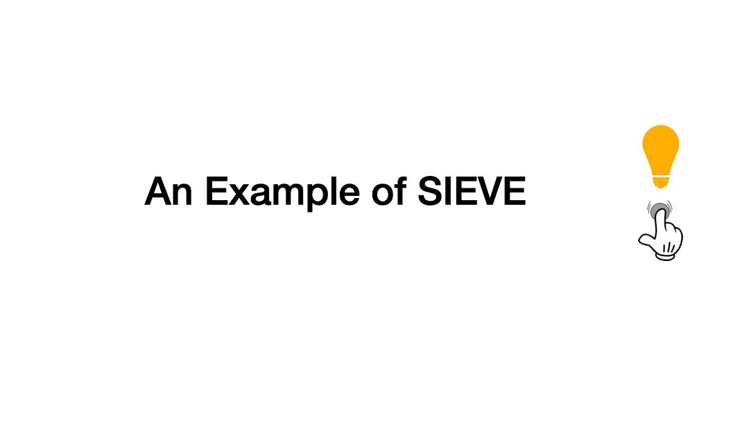 Diagram of SIEVE cache eviction: a hand scans backward through the insertion-order queue, clears visited flags, and evicts the first unvisited item.